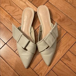 ZARA  Leather Mule